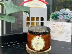 BST Nến thơm "Gỗ ấm ngày đông"
