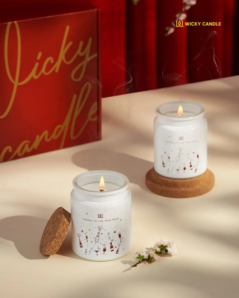 Candle new year 6oz