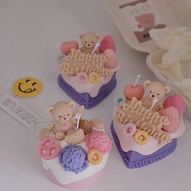 Nến bánh Cake B.A.P GARDEN